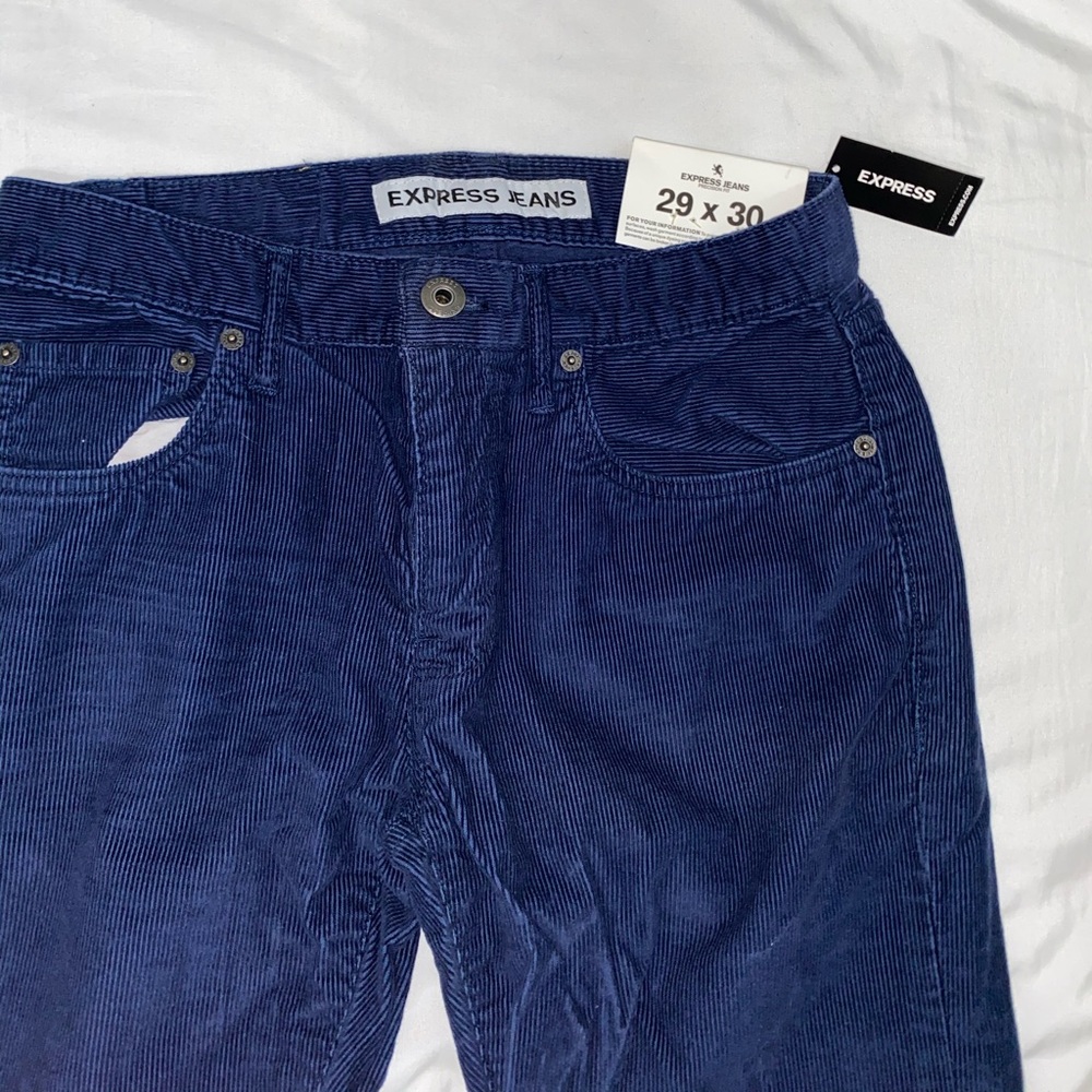 Express Men corduroy pants. New